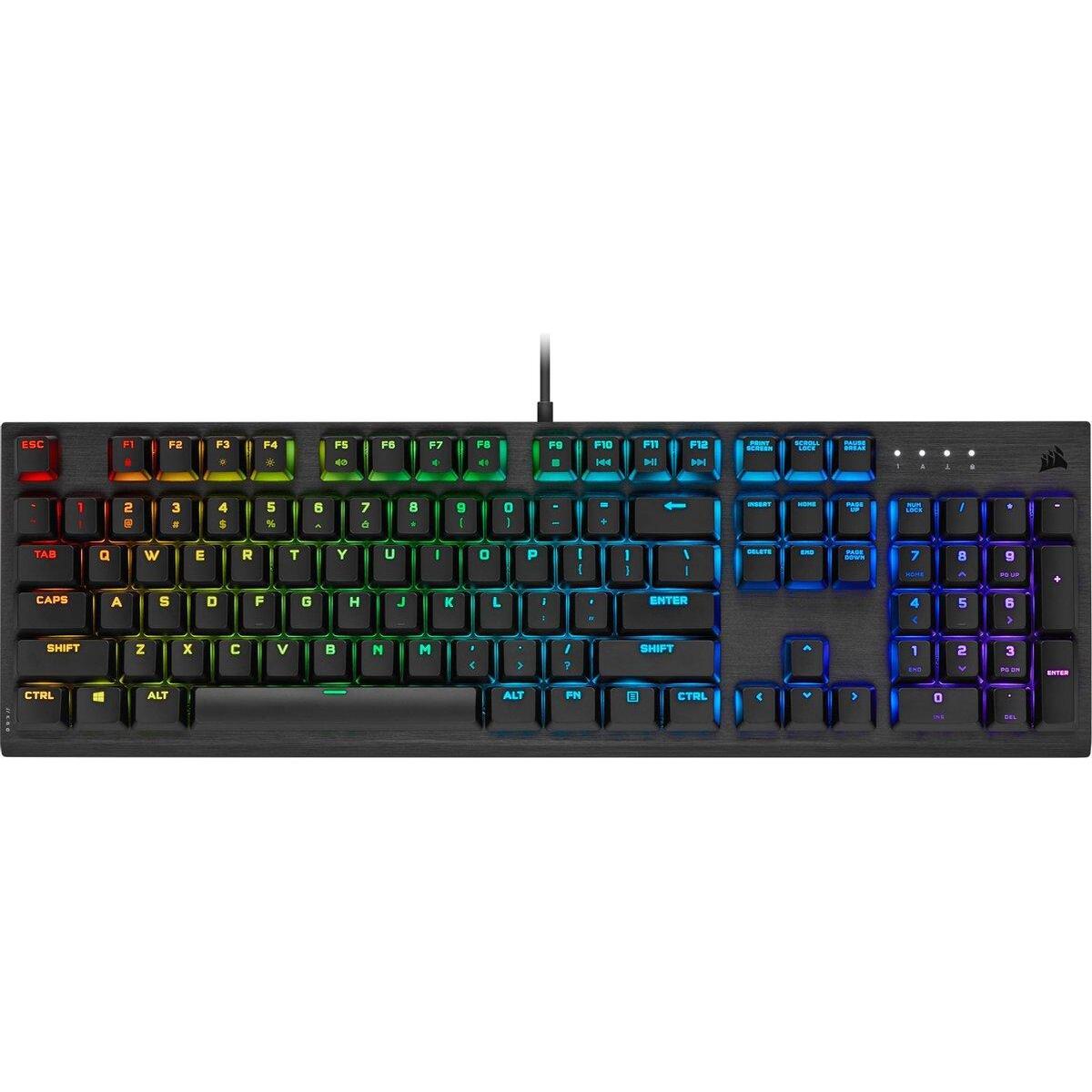 niveau lenen Mislukking Toetsenbord Corsair K60 RGB Pro Low Profile - Qwerty (PS4) kopen - €65
