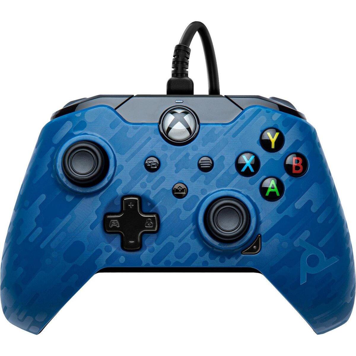 Blue camo xbox one controller wireless hotsell