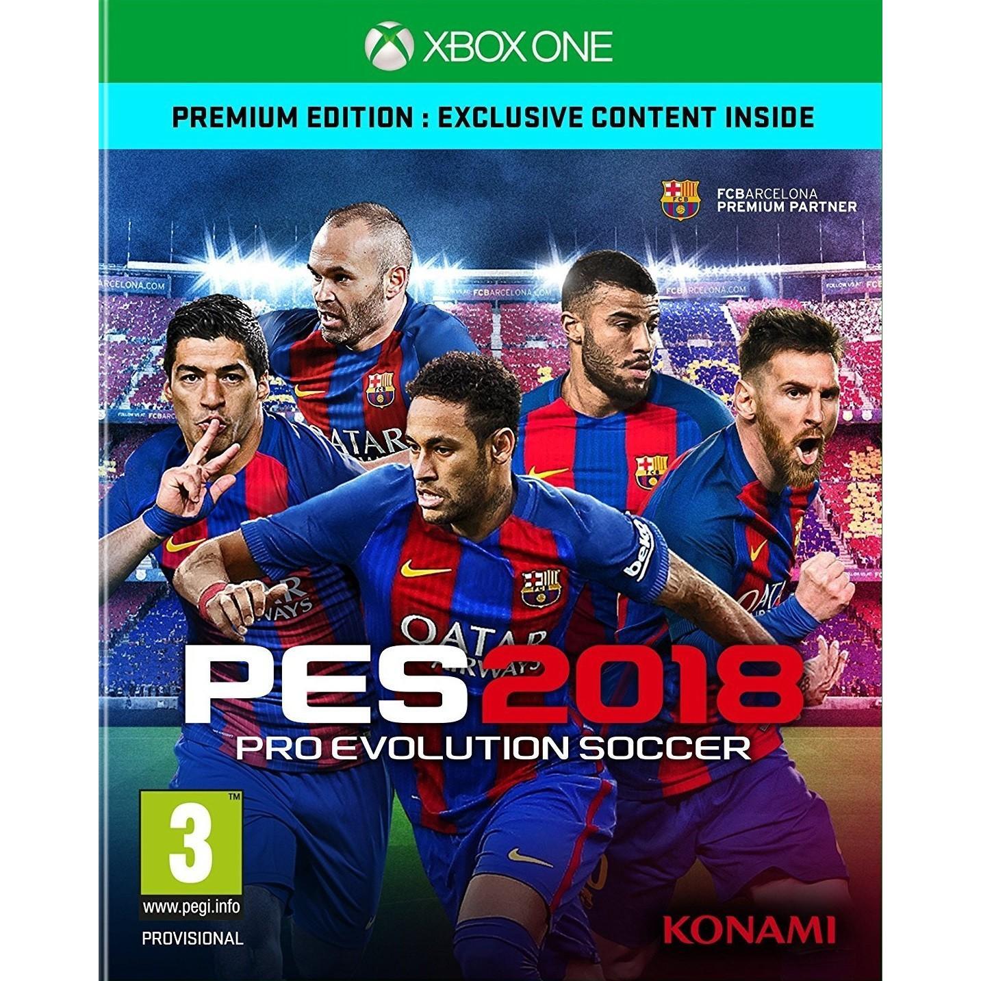 Pro Evolution Soccer 2018 Xbox One 2.99 Tweedehands