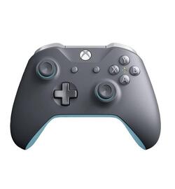 Xbox One S Controller - Grijs / Blauw - Microsoft (origineel)