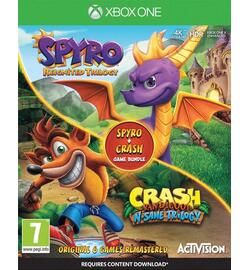 Crash Bandicoot N.Sane Trilogy & Spyro Reignited Double Pack Bundle