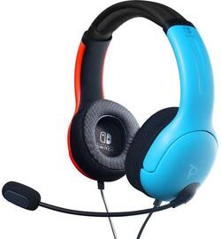 PDP LVL40 Stereo Headset - Blauw/Rood
