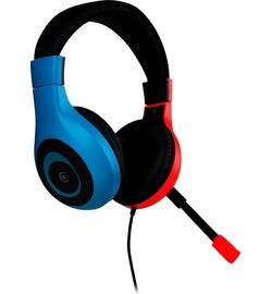 BigBen Nintendo Switch Stereo Headset V1 - Neon Rood/Blauw