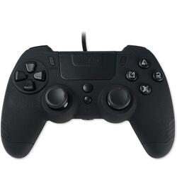 Steelplay MetalTech Wired Controller - Ebony Black (PS4 & PS3)