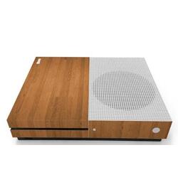 Xbox One S Console (500GB / 1TB) - Met Skin: Houtprint