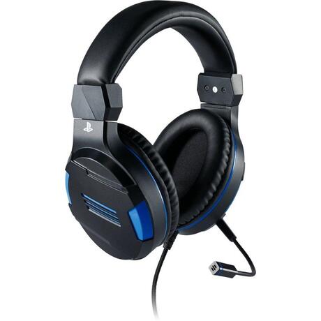 Bigben Playstation 4 Stereo Headset - Zwart/Blauw