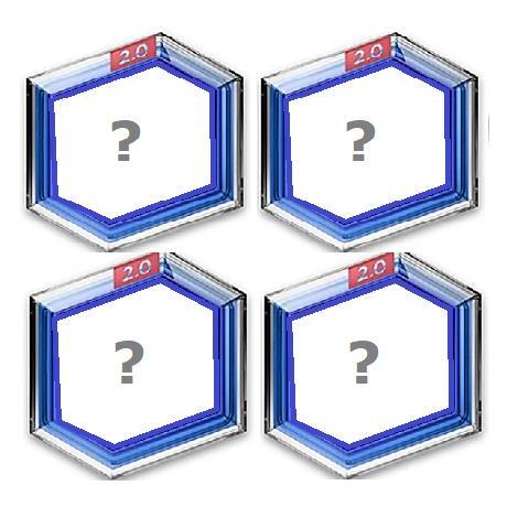 Verrassingset - 4 stuks! - Power Disc Disney Infinity 2.0