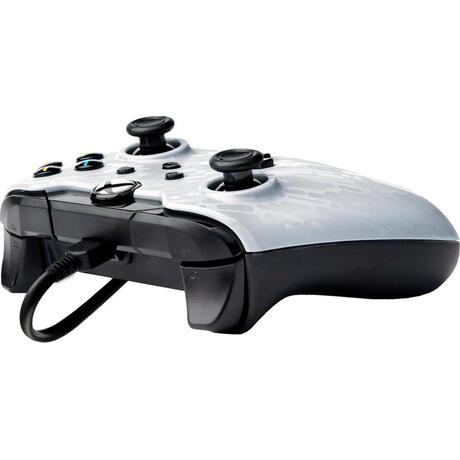 Xbox One Controller Wired - White Camo (Ghost White) - PDP