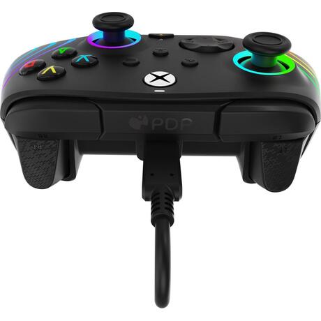 Xbox Series X/S - Xbox One Wired Controller - Zwart - Afterglow WAVE