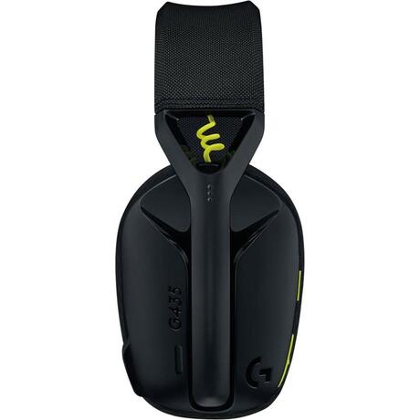 Logitech G435 Lightspeed - Wireless Headset - Zwart/Geel - Bluetooth
