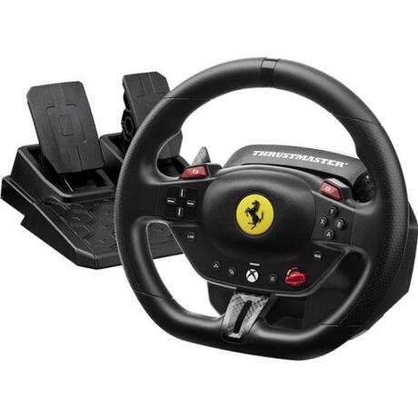Thrustmaster T98 Ferrari 296 GTS - Zwart - Racestuur met Pedalen - Xbox Series, PC, Xbox One