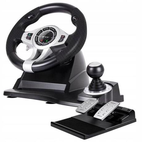 Tracer Roadster - Zwart - Racestuur met Pedalen - PS4, PS3