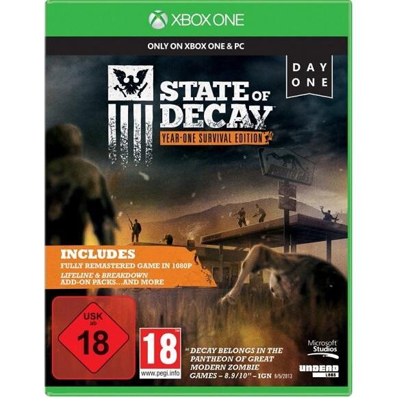 State of decay hotsell 2 xbox one