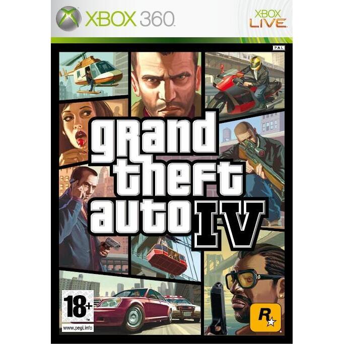 GTA 4 voor Xbox 360 GTA IV Grand Theft Auto
