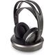 Nedis Draadloze Hoofdtelefoon RF Over-ear Headset + Oplaadstation - Zwart / Zilver